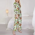 thumbnail image 3 of Sikiie Mosaic Forest Squirrel Pajamas for Women Set, Womens Pajama Sets, Lounge Sets for Women, 2pjs for Women-X-Large, 3 of 7