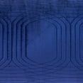 thumbnail image 4 of Parkland Collection Iphis 12x24" Quilted Fabric Throw Pillow in Blue, 4 of 7