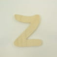 thumbnail image 1 of Package of 1, 16 Inch X 1/2" Thickness Baltic Birch Wood Letter Z in The Waltograph Font, Thick for Art & Children Craft Project, Made in USA, 1 of 4