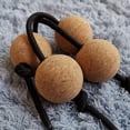 thumbnail image 2 of Cork Rhythmic Sand Balls Music Eggs instrumento musical Percusión Educación temprana Juguetes Fingertip Ball pa adultos Unisex Sunnimix Pelota de arena rítmica, 2 of 6