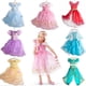 thumbnail image 2 of Vestido de princesa de Disney para niña, disfraz de Elsa de Frozen, ropa de fantasía para fiesta de Halloween, Cosplay de Aurora Jasmine, vestido de verano de 3 a 8 años, 2 of 5
