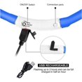thumbnail image 3 of LED Dog Collar,USB Rechargeable Glowing Dog Collars, Light Up Collar Improved Pet Safety, 3 of 5