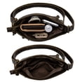 thumbnail image 4 of Montana West Women Crossbody Purse with Multi Pocket, Ultra Soft Washed Leather Travel Bag, Brown, 4 of 6