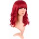 thumbnail image 4 of Yanonmyfd 14 Inch/35 cm Short Wavy Curly Women Fresh Bright Synthetic Ordinary Flat Bangs Bob Wig (Bright Red), 4 of 21