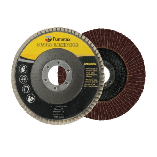 Discos Laminados Fumetax Grano 80 10 Unid