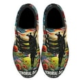 thumbnail image 2 of Memorial Day Honoring All Who Served Veteran American flag Shoes Sneakers Black Size 7.5, 2 of 7