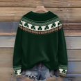 thumbnail image 5 of St. Patrick's Day Women Hoodie Sweatshirt, Casual Long Sleeve Green Pullover with Irish Shamrock Print, Fashion Hooded Top for Spring and Fall, 5 of 5