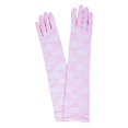 thumbnail image 3 of WCJM Full-Finger Lace Long Gloves Elegant Handwear with Intricate Floral Lace for Bridal Wear Formal Occasions Evening and Romantic Date Night Outfits, 3 of 5