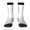 3 Black, variant on Funny Novelty Colorful Socks White Baseball Patterned Casual Crew Socks
