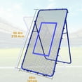 thumbnail image 3 of Multi - Sport Rebounder Net, 86.4"×48" Pitchback Training Screen for Soccer, Baseball, Volleyball, Tennis Practice, 3 of 5