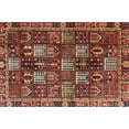 thumbnail image 1 of Ahgly Company Indoor Rectangle Traditional Saffron Red Persian Area Rugs, 5' x 7', 1 of 6