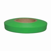 Flagging Tape, No Legend, Fluorescent Green, 1 3/16 in Wide x 150 ft ...
