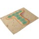 thumbnail image 1 of Mantel individual adiabático de lino y algodón, delicado, ambiental e inofensivo, de diseño exclusivo (MC0029-20), 1 of 1