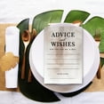 thumbnail image 3 of Koyal Wholesale Earthy Watercolor Wedding Advice & Well Wishes Guest Book Cards for Bride and Groom, 56 Pack, 3 of 5