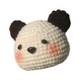thumbnail image 2 of veasfak DIY Crochet Needlework Crochet Craft Set Easy to Use Hand Knitting Toy for Panda, 2 of 9