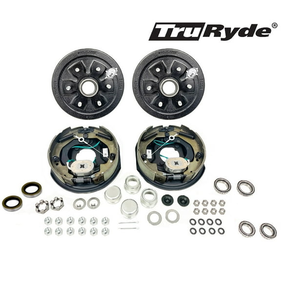 Southwest Wheel Self Adjusting Electric Brake Kit for 3,500 lbs. Trailer Axle, 6-5.5"