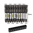 thumbnail image 6 of BLUESON 33pcs 1/4 Screwdriver Bit Set Magnetic The Cross Hexagonal Torx With Bit Holder, 6 of 8