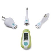 Safety 1st Exchangeable Tip 3-in-1 Thermometer, Spring Green