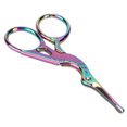 thumbnail image 2 of Embroidery Scissors, Crane Design Scissors Excellent  For Embroidery Needlework Sewing, Handwork, Paper-cutting, DIY Color,Tawny,Black,Golden,Silver, 2 of 8
