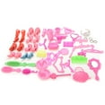 thumbnail image 3 of 50Pcs Accessories dolls Shoes Bag Mirror Hanger Comb Bracelet Toy Set Not Repeatable, 3 of 4