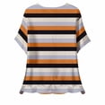 thumbnail image 4 of Camisetas de Manga Corta para Mujeres, Camiseta de Cuello Redondo Impresa de Moda, Primavera Y Verano Casual, 4 of 9