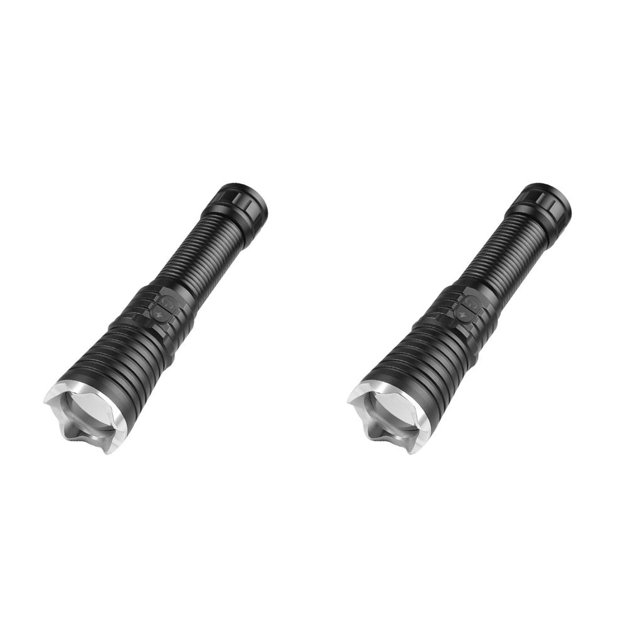 Greeniant Linterna Recargable Modos flexibles Lámpara Al aire libre Antorcha Luces Foco Hogar Camping Impermeable Lumen Tiro largo Type1 NO1