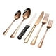 thumbnail image 2 of Juego de cubiertos de acero inoxidable Western Cutlery: cuchara, cuchillo y tenedor para carne. Incluye cuchillo de servicio estilo hotel, cuchillo de servicio portátil y plegable. Juego de, 2 of 8