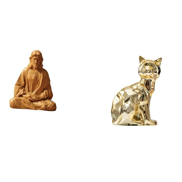 Estatua del Corazón de Jesús, Corazón, Figura Católica, Figura de Jesús, Resina Artística, Figura de Cerámica para Escritorio, Adecuada para R