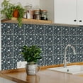 thumbnail image 3 of Mi Alma Peel & Stick Tiles - Green Terrazzo Design Vinyl Backsplash 12x12, 3 of 11