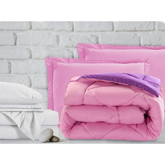 Mocassi 7-Piece Cozy Comfort Bed in a Bag, Full