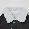 thumbnail image 4 of VBARHMQRT Lightweight Jacket Men Men's Lined Denim Jacket Trucker Jacket Winter Jean Jacket Cowboy Coat S, 4 of 6