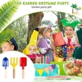 thumbnail image 5 of Juego de herramientas de jardinería, herramienta de jardinería de metal para niños con mango de madera resistente, herramienta de jardinería segura, 5 of 5