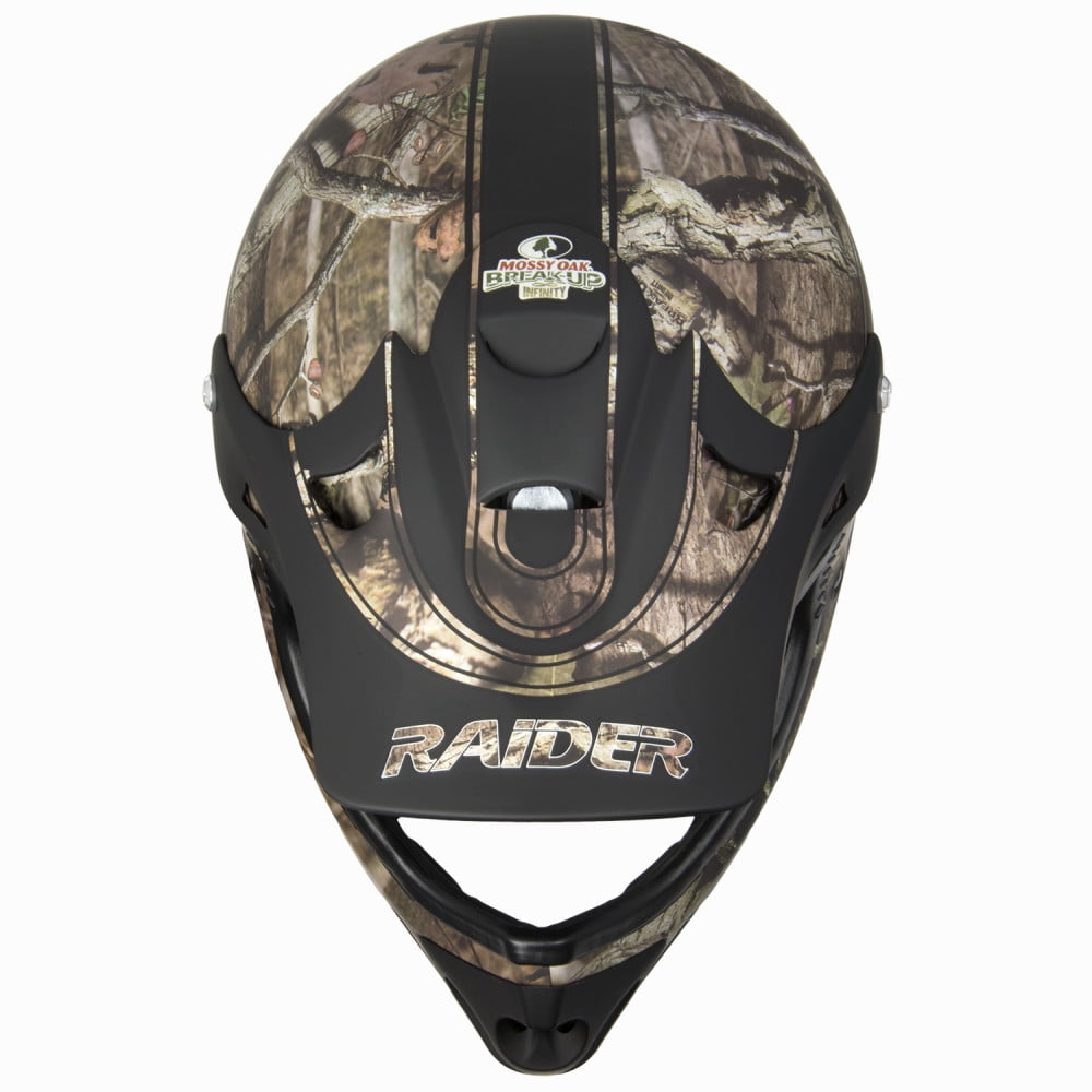 Raider Ambush Motocross ATV Off-Road Helmet DOT Approved Mossy Oak - Small