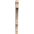 thumbnail image 2 of Ekena Millwork 3 1/2"W x 36"D x 48"H Balboa Block Smooth Bracket, Douglas Fir, 2 of 4