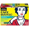 Café Bustelo Café con Vainilla, Flavored Coffee Keurig K-Cup Pods, 60 Count