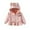 Pink, variant on Girls Bunny Hooded Coat Cute Long Sleeve Zip up Jacket Outerwear Coat For Toddler Baby Comfortable Warm With Pockets Outdoor Play Everyday Wear