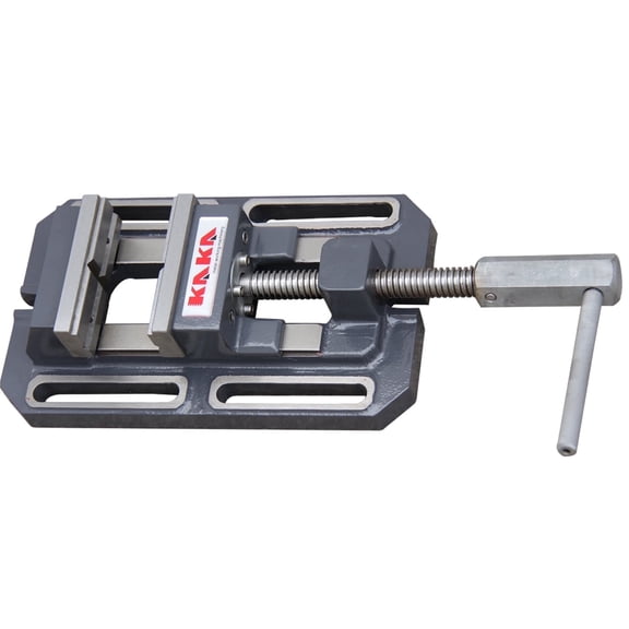 Drill Press Vise,4 inch Heavy-Duty Drill Press Vise, Low-Profile Cast Iron Milling Vice TSL-100