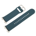 thumbnail image 4 of Correas de liberación rápida de silicona suave para Oppo Watch 2 46 mm Correa de reloj de silicona ajustable Azul oscuro, 4 of 14