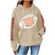 thumbnail image 5 of Camisas de Manga Larga Casual de las Mujeres Impresión No Estructurada Bolsillo Sudadera con Capucha para la Moda de Verano de Primavera, 5 of 5