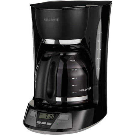 Mr. Coffee 12-Cup Programmable Coffee Maker, BVMC-AMX23, Black - Walmart.com