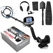 Hazlewolke Metal Detector for Adults,Waterproof Search Coil with Headphone, Shovel ,Bag