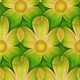 thumbnail image 1 of Ahgly Company Indoor Square Patterned Chameleon Green Area Rugs, 5' Square, 1 of 1