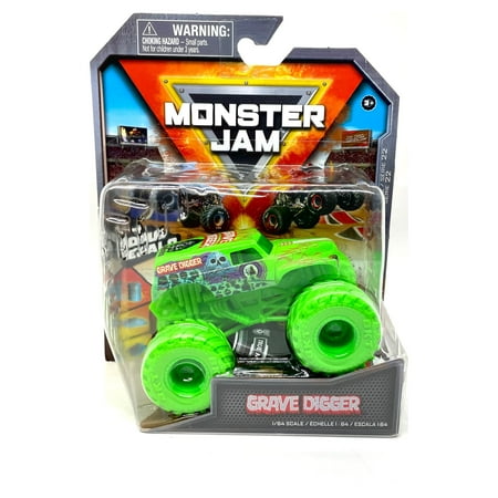 Monster Jam Grave Digger Hyper Fueled Truck 2022 1/64 Spin Master Series 22
