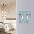 thumbnail image 4 of Yayeee Toggle Light Switch Wall Plate 2-Gang 4.56"x4.48" Decorative Outlet Cover, Blue Rabbits, 4 of 7