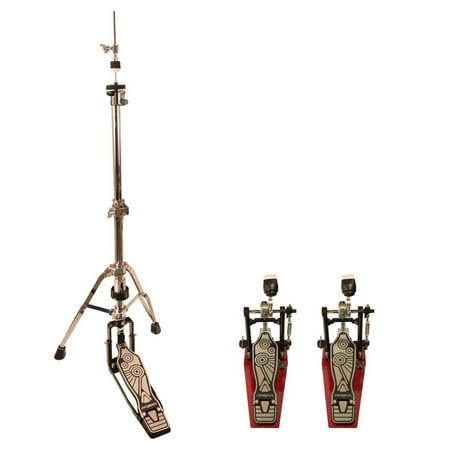 - ChromaCast Pro Series Double Braced Hi Hat Stand and 2 Chain Drive Pedals
