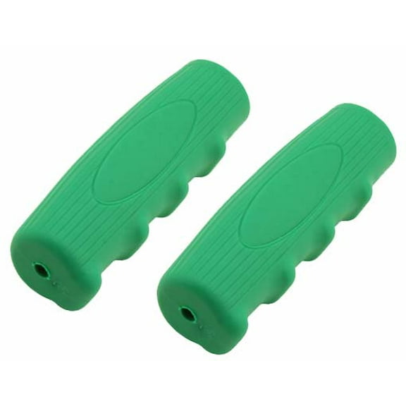 Grips Kraton Rubber 0214 Green. Bike grips, bicycle grips, lowrider grips, beach cruiser grips, mountain bike grips