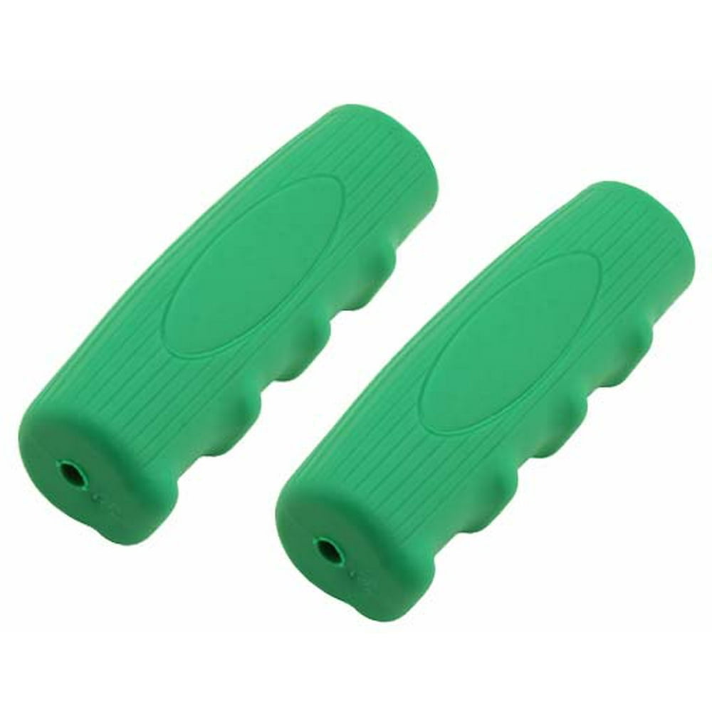 Grips Kraton Rubber 0214 Green. Bike grips, bicycle grips, lowrider grips, beach cruiser grips