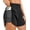 Black short, variant on CAMBIVO Flare Leggings for Women, Bootcut Yoga Pants with Pockets, Tummy Control Workout Pants Non-See-Through
