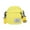Yellow, variant on Yucurem 3pcs Women Canvas Patchwork Crossbody Bag Casual Mini Handbags(Black)