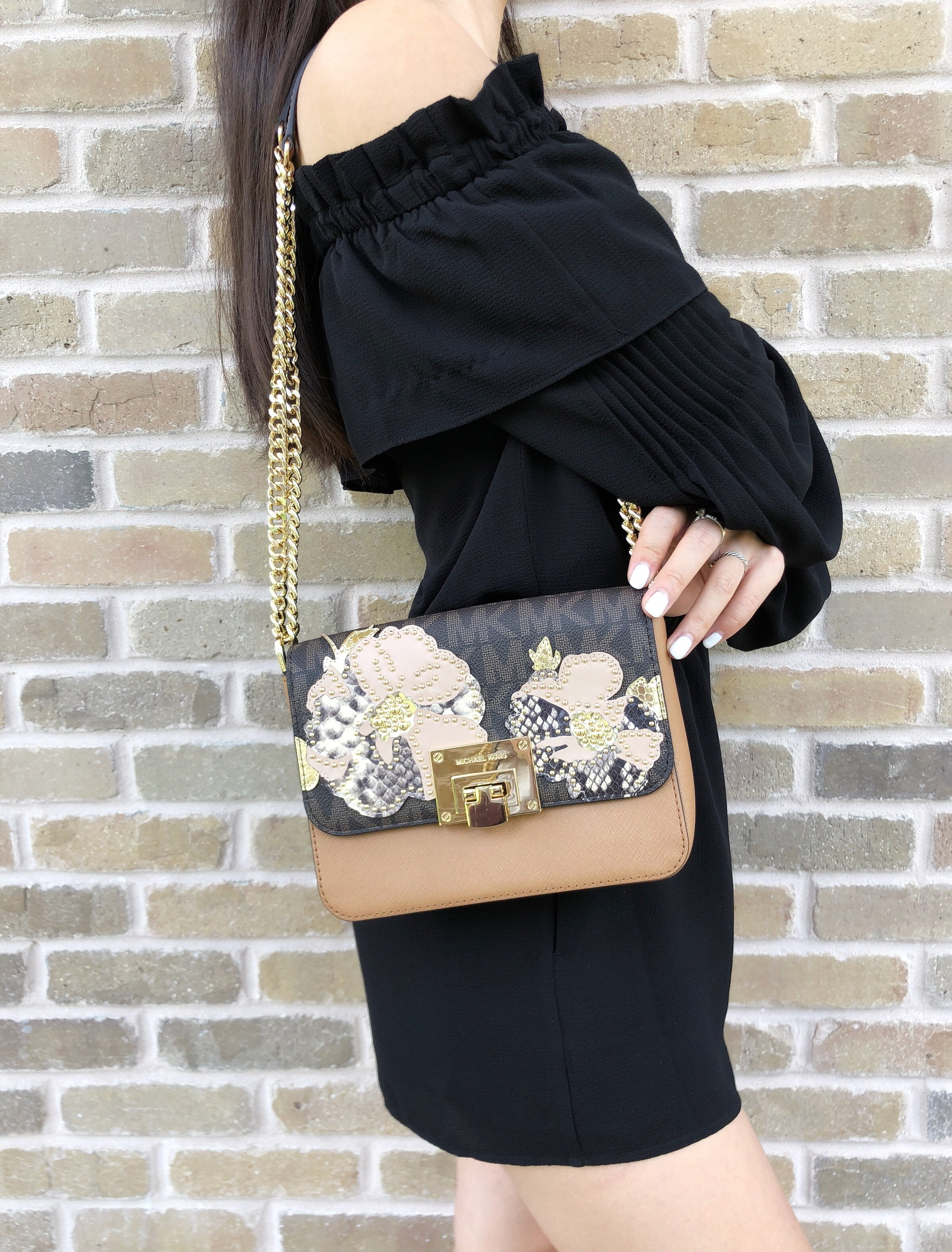 michael kors tina small shoulder flap